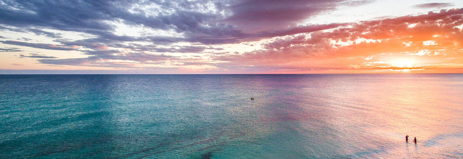 Sunset at Seagrove FL - Old Seagrove Family Vacations